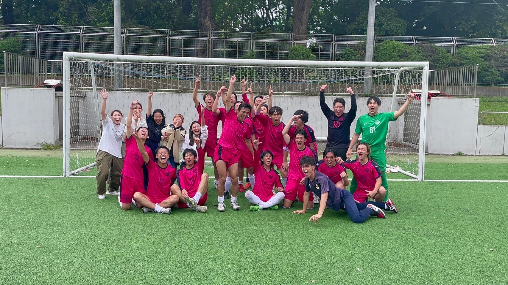 明治大学学内戦】強豪を抑え、生田サッカー部蹴友会が優勝